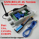 Seven Channel Relay Output Remote Switch Controller