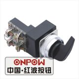 Onpow 25mm (30mm) Selector Switch (HB25-11X/21, CE, CCC, RoHS)