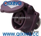 Cee/IEC 32A 3p Low Voltageindustrial Panel Mounted Socket