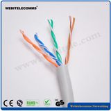 PVC U/UTP Cat5e Unshielded LAN Cable for Network Using