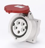 32A 3P+N+PE Panel mounted socket (MN3531)