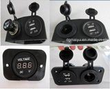 12V-24 V Waterproof Car Cigaretter Lighter Socket/Voltmeter/Car USB Charger Jack/Socket