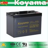 DC100-12 12V 100ah Deep Cycle AGM Battery for Wind Power