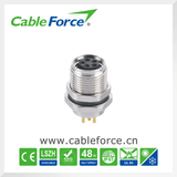 M8 5pin Female B-Code PCB Connector Circular Connector for Industrial Camera