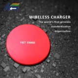 Anti Slip Qi Wireless Charging Pad with Phone Stand in Office Home Car Wireless Charger