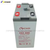 Cspower Rechargeable Deep Cycle Gel Battery for Solar 2V 500ah