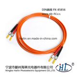 Simplex DIN-DIN Om2 Fiber Optic Patch Cord Cable