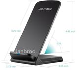 2017 The Latest Hot Supply China Manufacture Wireless Charger with LED Display