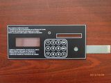Embossed Rubber Keys LED Tactile Membrane Switch Keypad, Moisture Proof