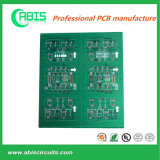 PCB with Green Solder Mask and White Silkscreen (PCBA OEM)