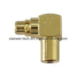 MMCX Male Right Angle Connector for Rg405 Cable