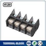 Three Phase Four Wire Guide Rail Type Connector Terminal