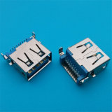 Top Selling 90 Degree Panel Mount USB Socket/Connector