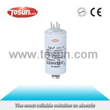 Motor Run Capacitor with Metallic Polypropylene Membrane