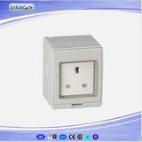 IP55 1 Gang Waterproof UK Wall Socket