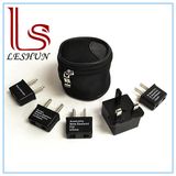 5 Piece Set International Worldwide Travel Plug Adapter