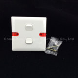 ABS Copper Material 2 Gang 1way or 2way Switch (WS621)