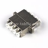 Fiber Optic Adapter Metal LC 4 Cores Quad Adapter