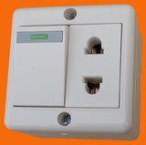 Europe Style Surface Mounted Wall Switch Socket (S2019)