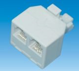 Telephone Plug Adaptor 6p4c (P-011)