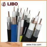 60% Braiding Coverage RG6 Coaxial Cable for Indoor CATV / CCTV Systems