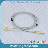 Sc-Sc mm Duplex Armored Fiber Optic Cable Patch Cord