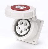 16A/3P+N+PE/IP67 Panel mounted socket (MN1532)