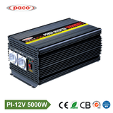 Single Phase 5000W Modified Sine Wave off Grid Tie Inverter Two Sockets