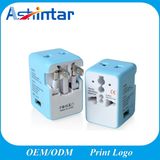 Unique Design Popular Travel Mini USB Port Adaptor Universal USB Travel Adapter