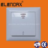 European Flush Mounting Two Way Light Wall Switch (F6105)