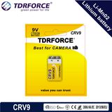 9V 5 Years Shelf Life Low Self Dicharge China Fatory Lithium Li-Mno2 Battery