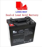 12V55ah Storage Lead Acid Battery Used for Solar System