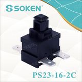 Self-Locking/Momentary vacuum Cleaner Rectangular Push Button Switch