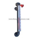 PP Flange Side Mounted Magnetic Level Indicator with 4~20mA Output