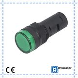 Fabulous Green Round Head LED Indicator Push Button Switch