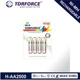 Rechargeable Nickel Metal Hydride Battery with Ce for Toy (HR6-AA 2100mAh)