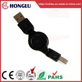 Practical Retractable Data USB Cable for Computer with RoHS