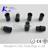 M12 Front Fastened, M12 Quick-Lock Type Male Panel Connector, M12 Connector Solder