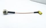 RF Coaxial Cable, F Female Connector to SMA Male Right Angle Connector, with Rg315 Cable