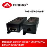 48V High-Power Passive Poe Injector-48V1.25A Poe Adapter