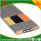 Flat PVC Sheath Elevator Crane Cable