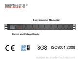 Power Strip PDU with 8 Circuit Universal Socket (XP-1U-B2HQ8LH)