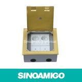 Floor Socket Box out Put Connector Drop Box Floor Pocket Ground Supply Socket (SCF-180BC)