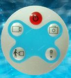 Waterproof Membrane Switch Keyboard with Dome Embossed by Singway