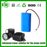 Cheap Price DC 7.4V2600mAh10A Rechargeable Battery Pack Li-ion for Headlamp