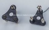 Solid South Africa Plug Insert with RoHS Certification