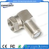 CCTV Female to Male Right Angle Type F Connector (CT5074Z)
