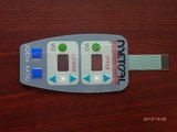 Embossed Pet Flat Membrane Switch Panel Sticker, Thin Film Membrane Switch