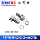 PCB Mount 90 Degree 28 mm F Type Female Connectors