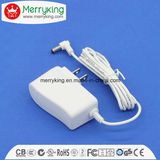 24V500mA AC DC Adapter with Us EU Au UK Plug UL FCC DOE VI GS BS Ce SAA PSE Approved